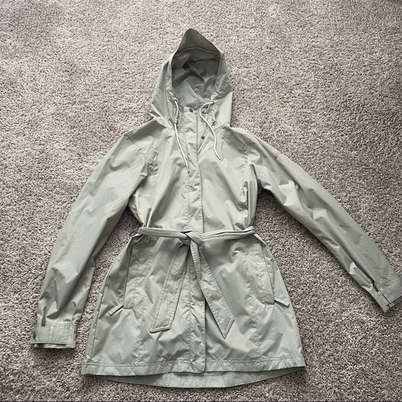 Columbia Jackets & Blazers - Columbia Pardon My Trench Rain Jacket - Medium Tan/Gray